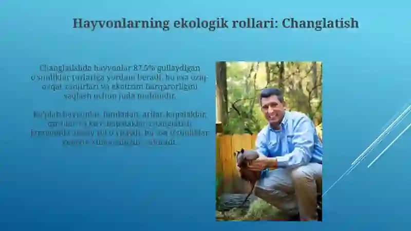 Hayvonlarning Ekologik Rollari va Muhofaza Qilish Muammolari 4