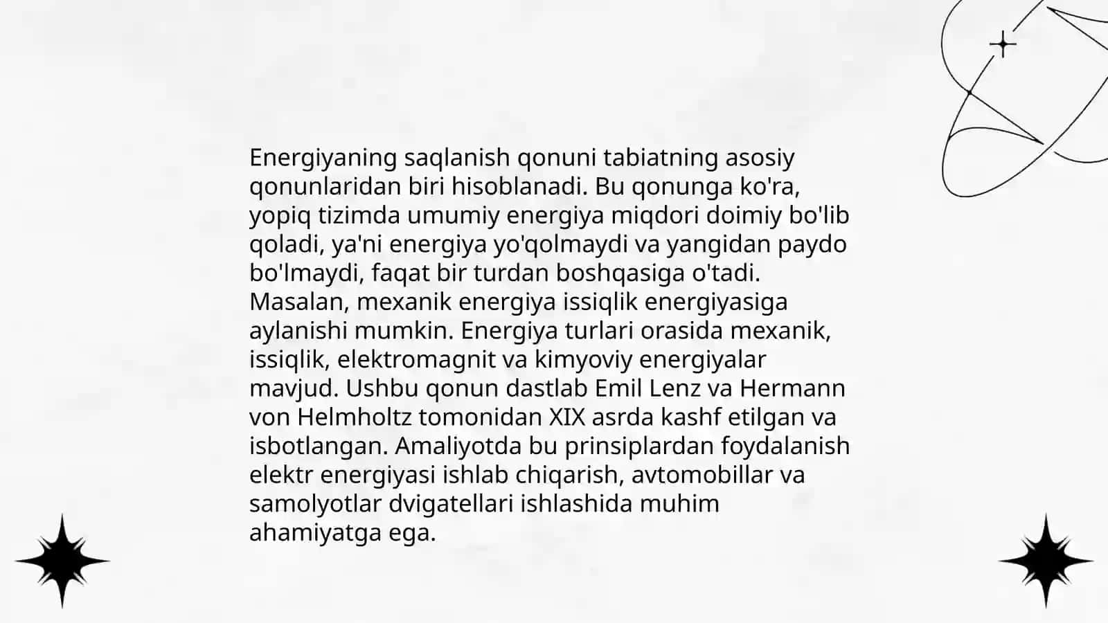 Fizikaviy kimyo fani haqida maʼlumot. Kimyoviy termodinamika 4