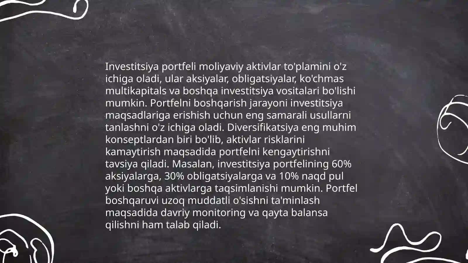 Banklarning investitsiya siyosati va uning yo’nalishlari 4