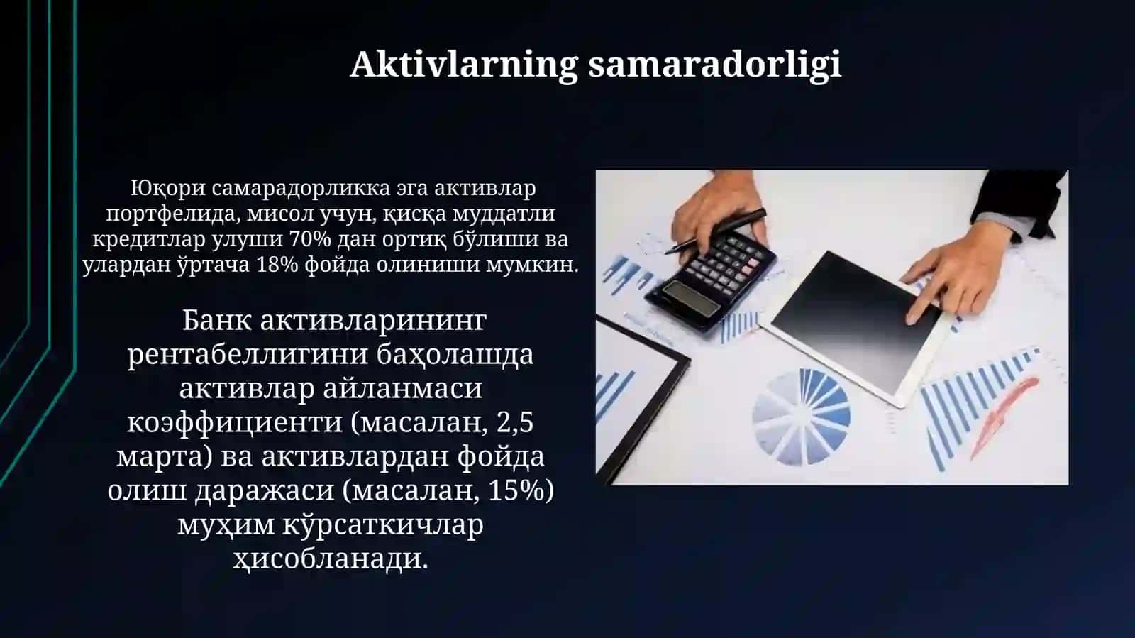 Tijorat banklari balansi va uni tahlili 4