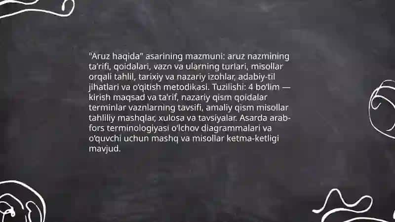 Adabiyot qoidasi 4