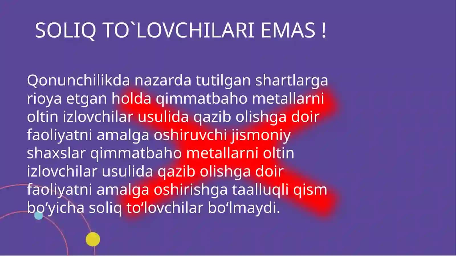YER QA’RIDAN FOYDALANGANLIK UCHUN SOLIQ ELEMENTLARI 4