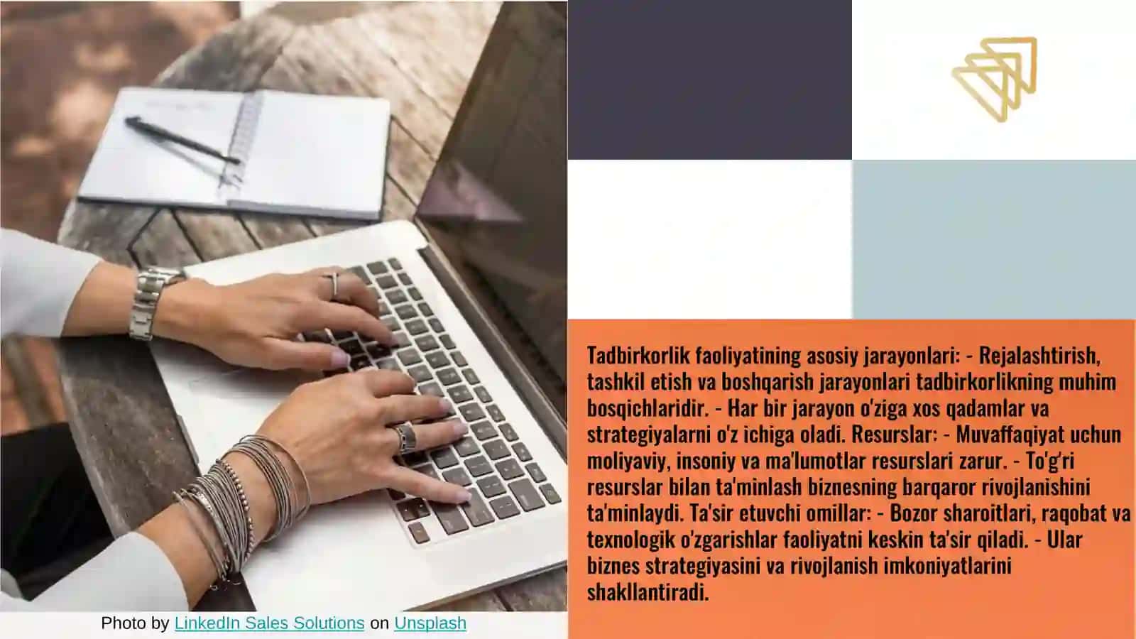 Tadbirkorlik faoliyati va mohiyati 4
