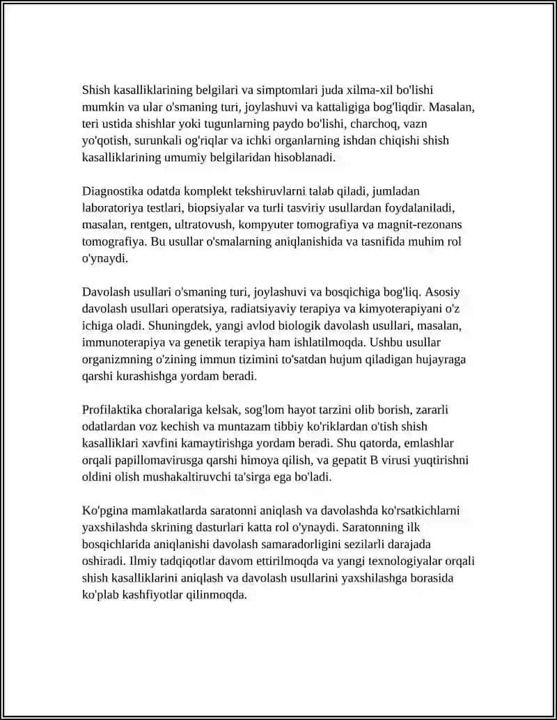 SHISH KASALLIKLARI 4
