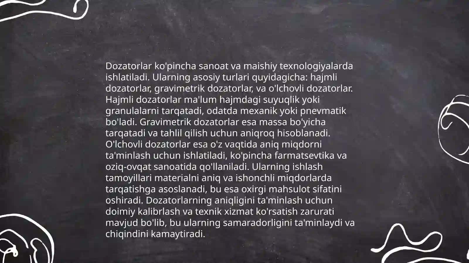 Omuxta yem komponentlarini dozatorlarda meyorlash va aralashtirish 4