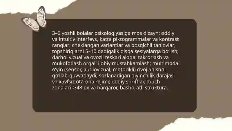 Maktabgacha yoshdagi bolalar uchun interaktiv oʻyin dasturi 4
