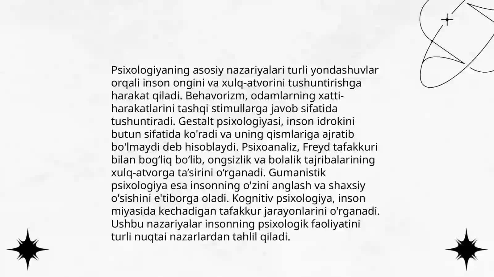 Psixologiya fanining predmeti maqsad va vazifalari 4