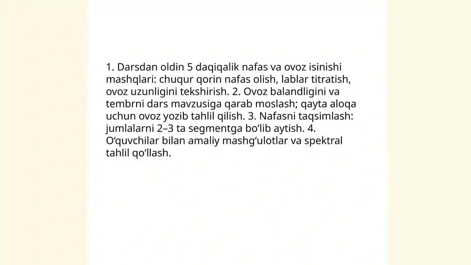 Oʻqituvchi nutq texnikasi va notiqlik madaniyatini takomillashtirish muammolari 4