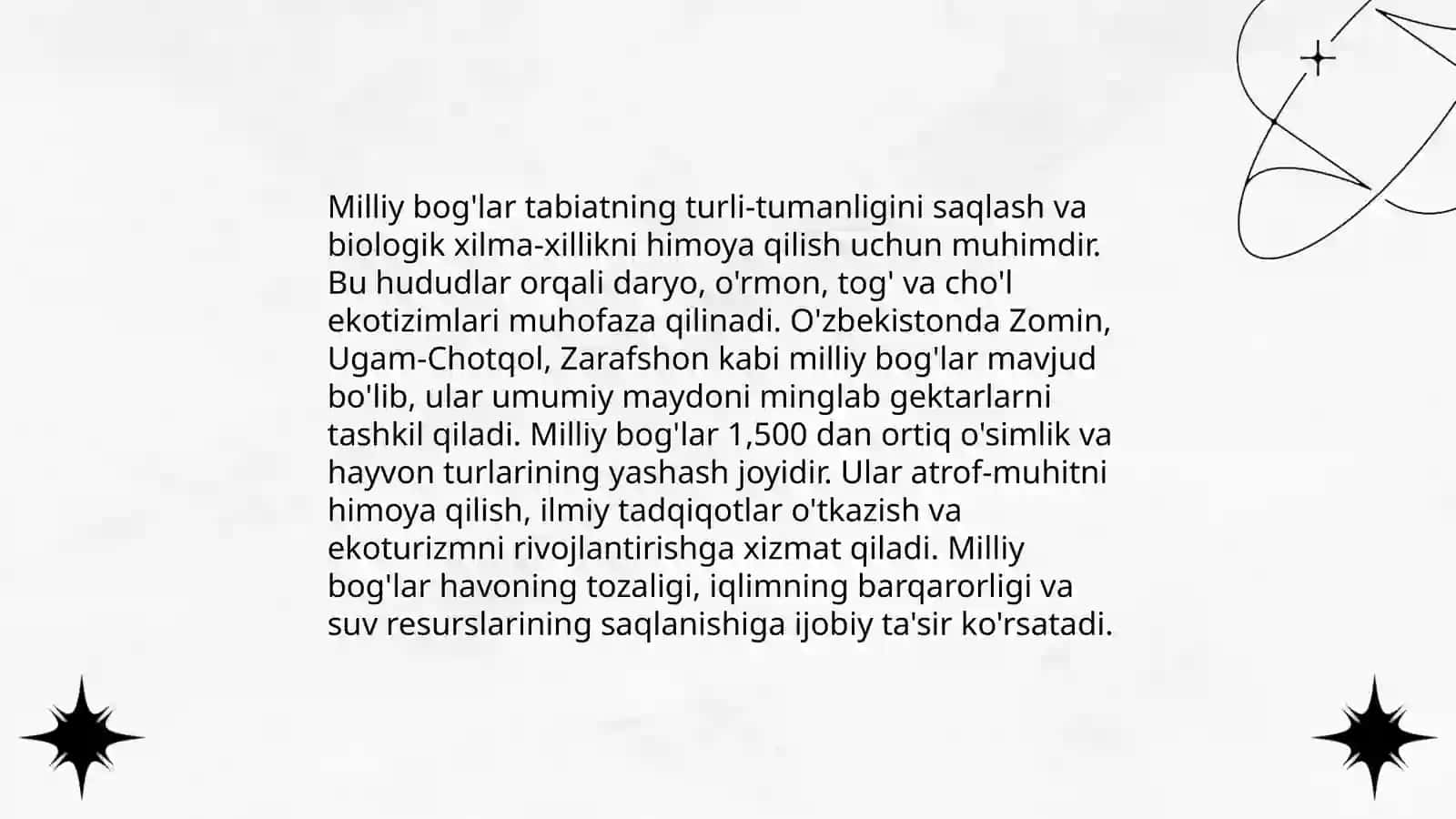 Muhofaza etiladigon tabiiy hududlarni tasniflash 4