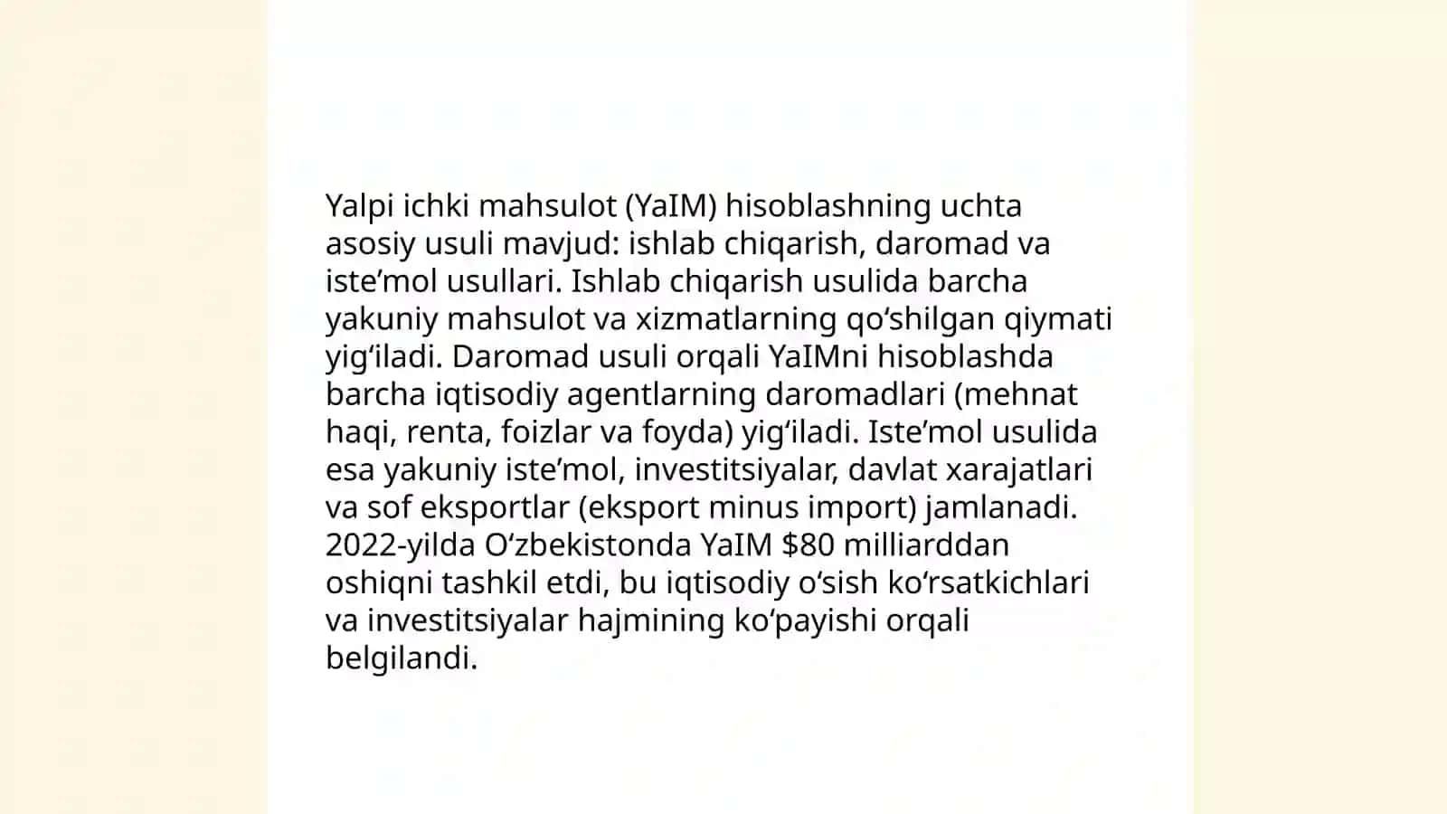 Yalpi ichki mahsulot 4