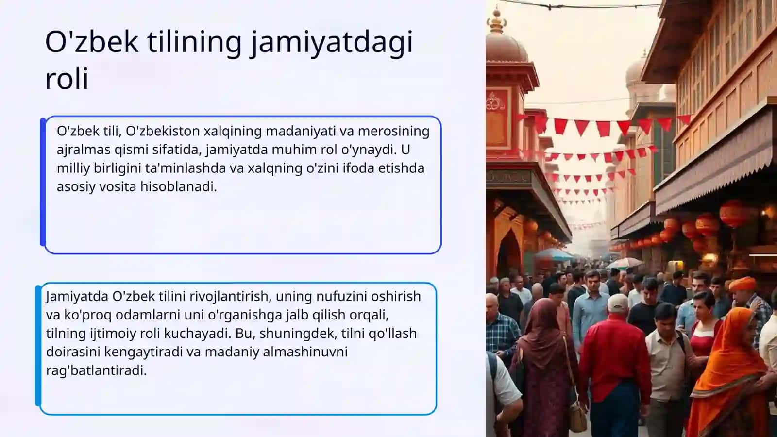 O'zbek tilining nufuzi va mavqei 4
