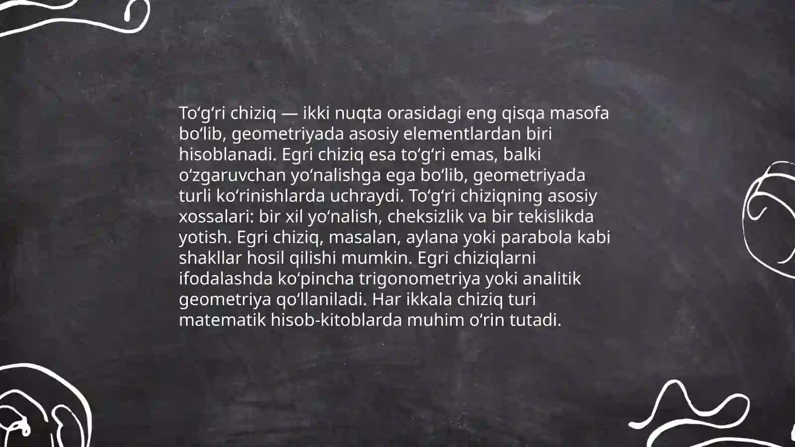 Koʻpyoq modellari.Boshlangʻich sinflarda geometrik shakllarni nuqta chiziq kesimi nur koʻpburchak burchak oʻrganish usullari 4