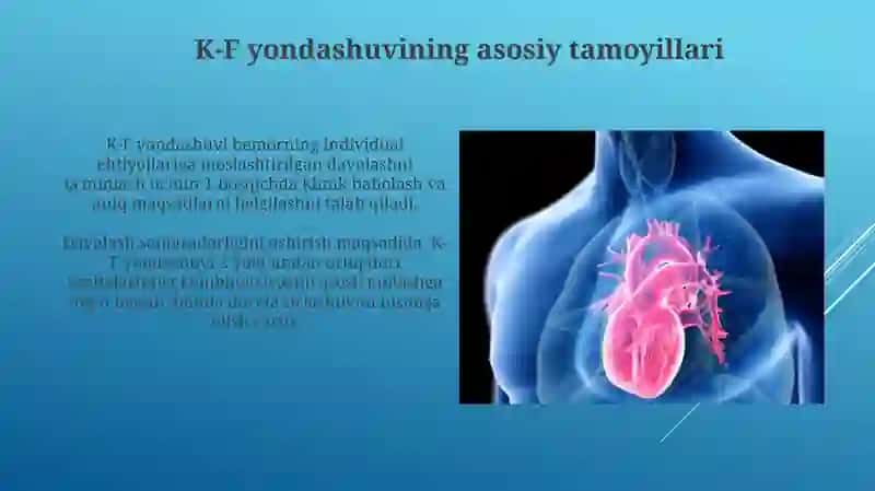 Surunkali yurak yetishmovchiligida dori vositalarini ratsional qòllashga K-F yondashuv 4