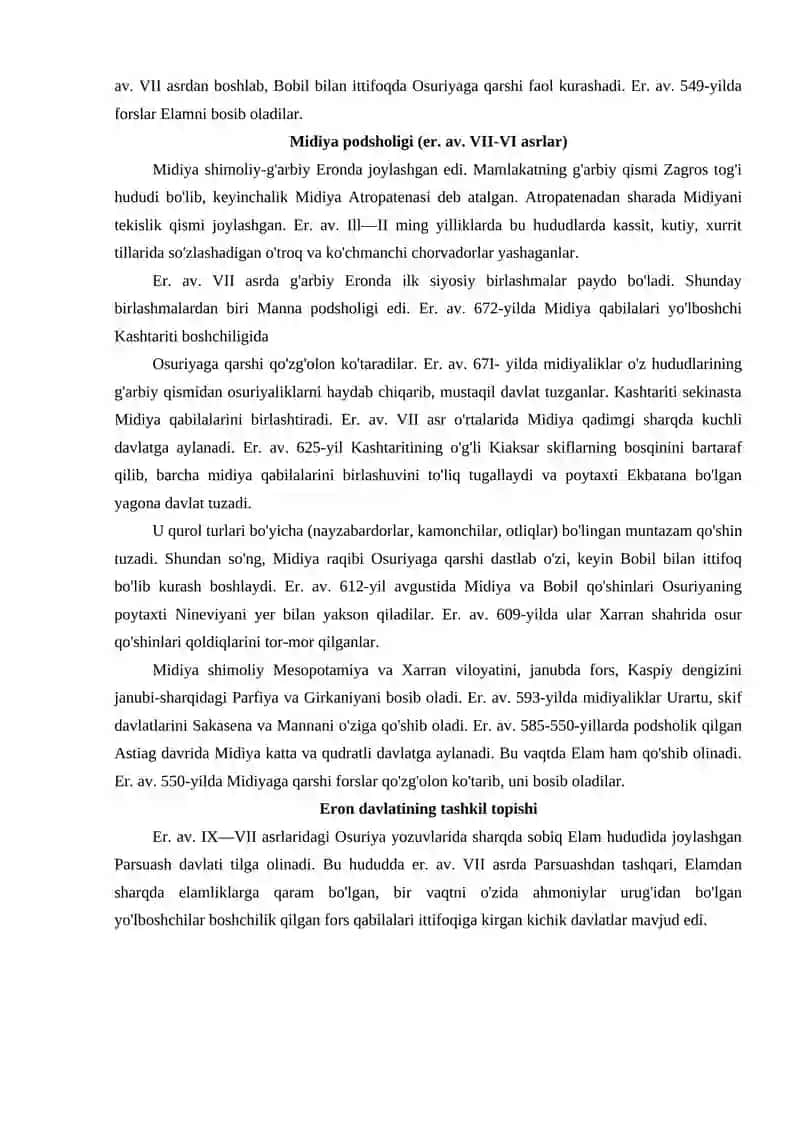 Qadimgi Eron madaniyati va dini 4