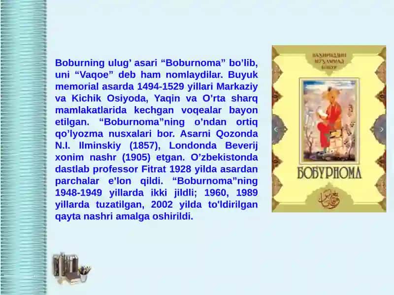 Zahiriddin Muhammad Bobur 4