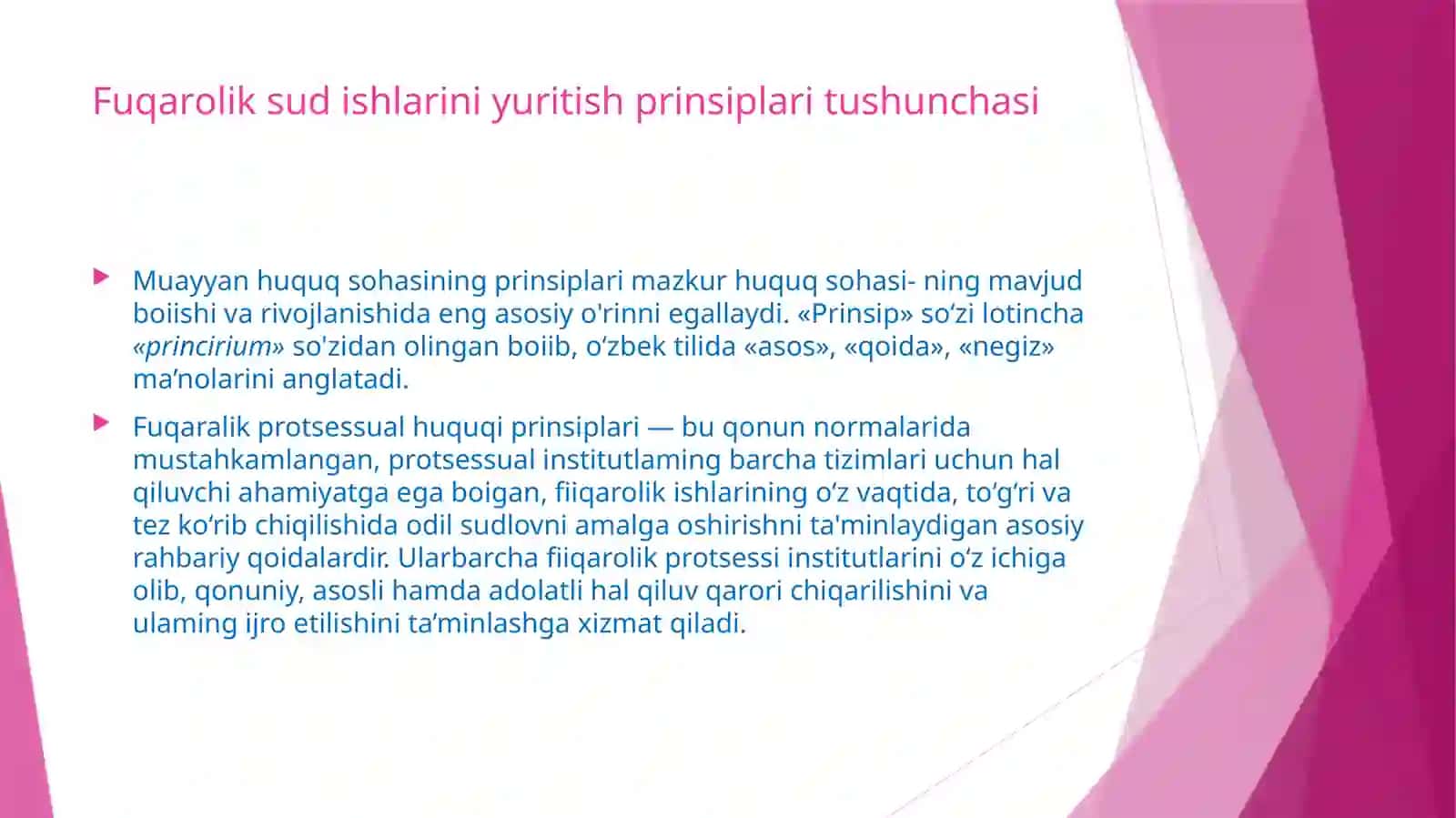 Fuqarolik protsessiprinsiplari 4