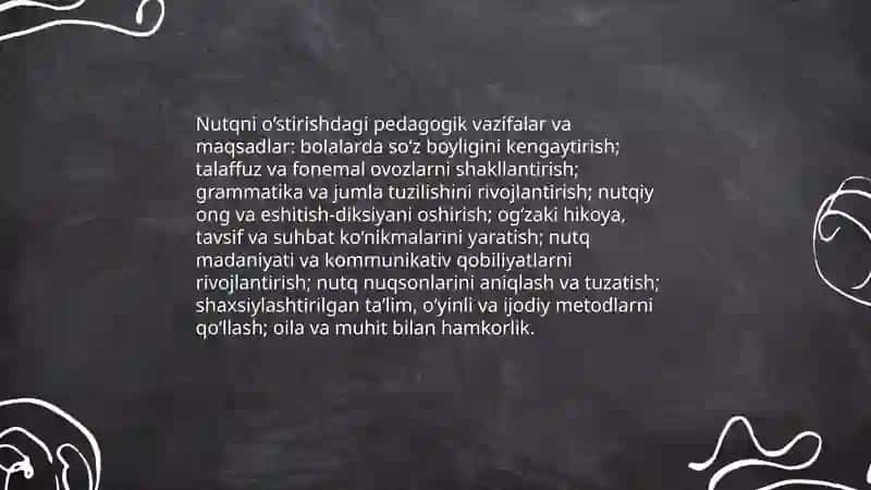 Maktabgacha urta yoshdagi bolalar nutqini ustirishning metodlari va vazifalari 4