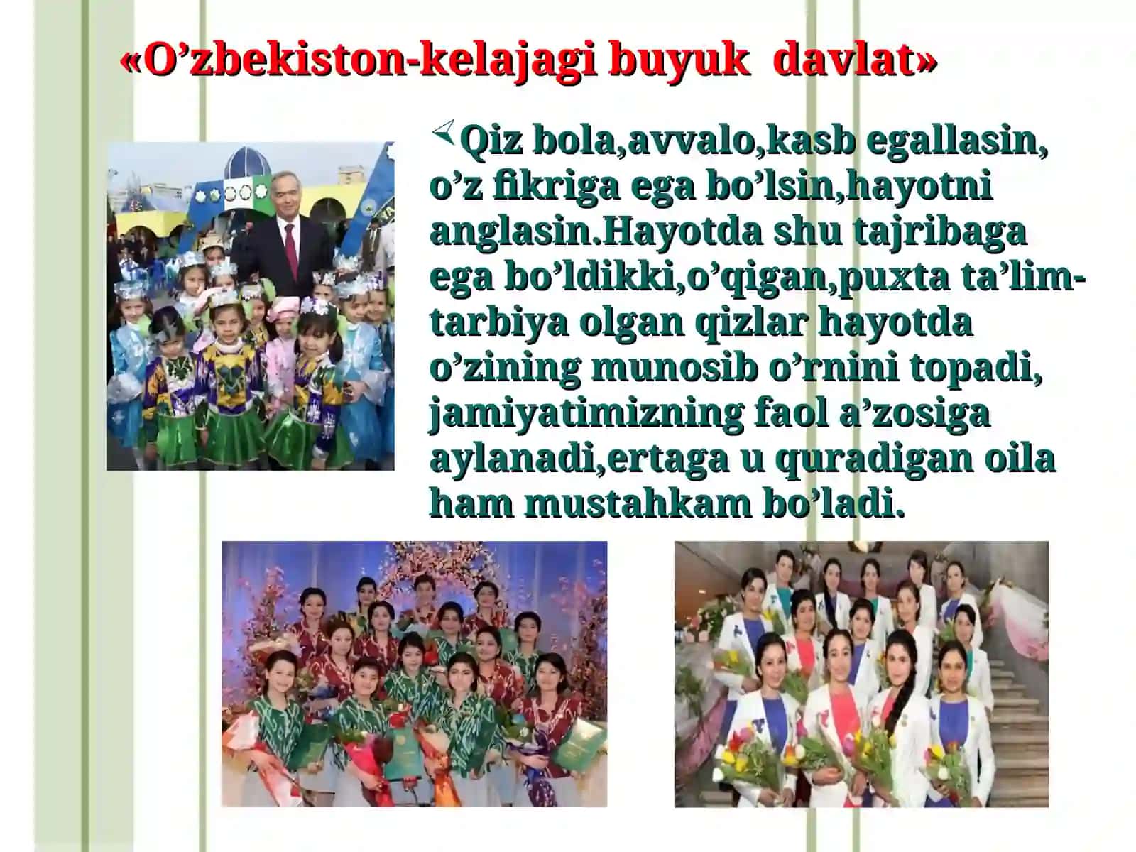 Orasta qizlar klubini yaratish 4