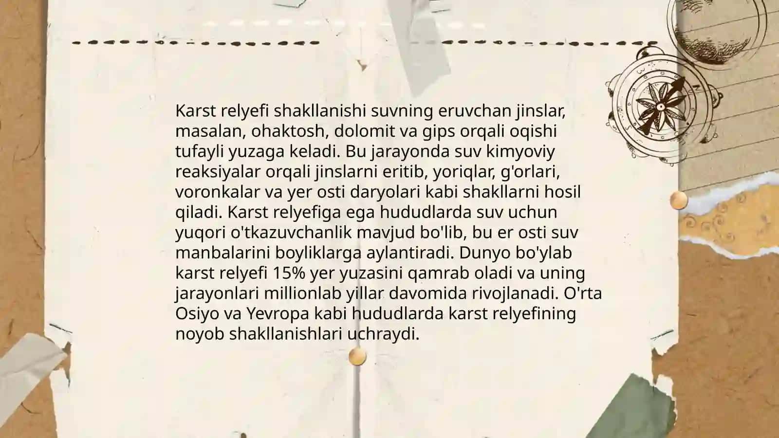 Suffoziya va karst 4