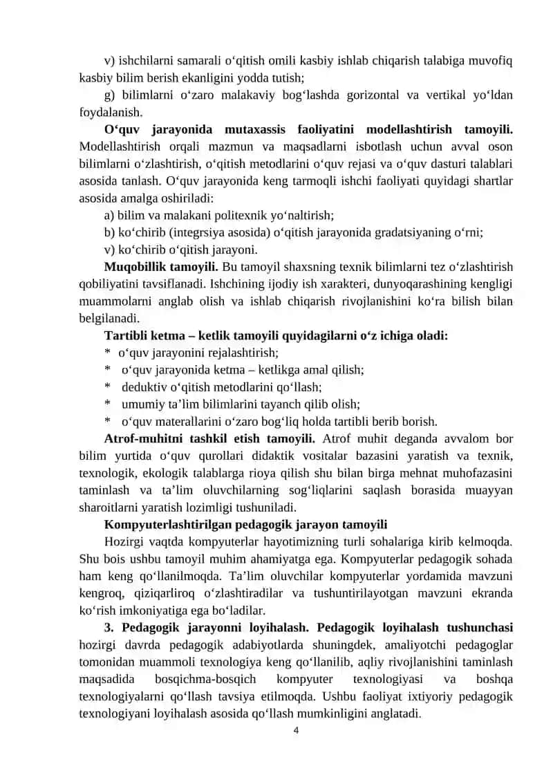 Kasb ta’limi jarayoni 4