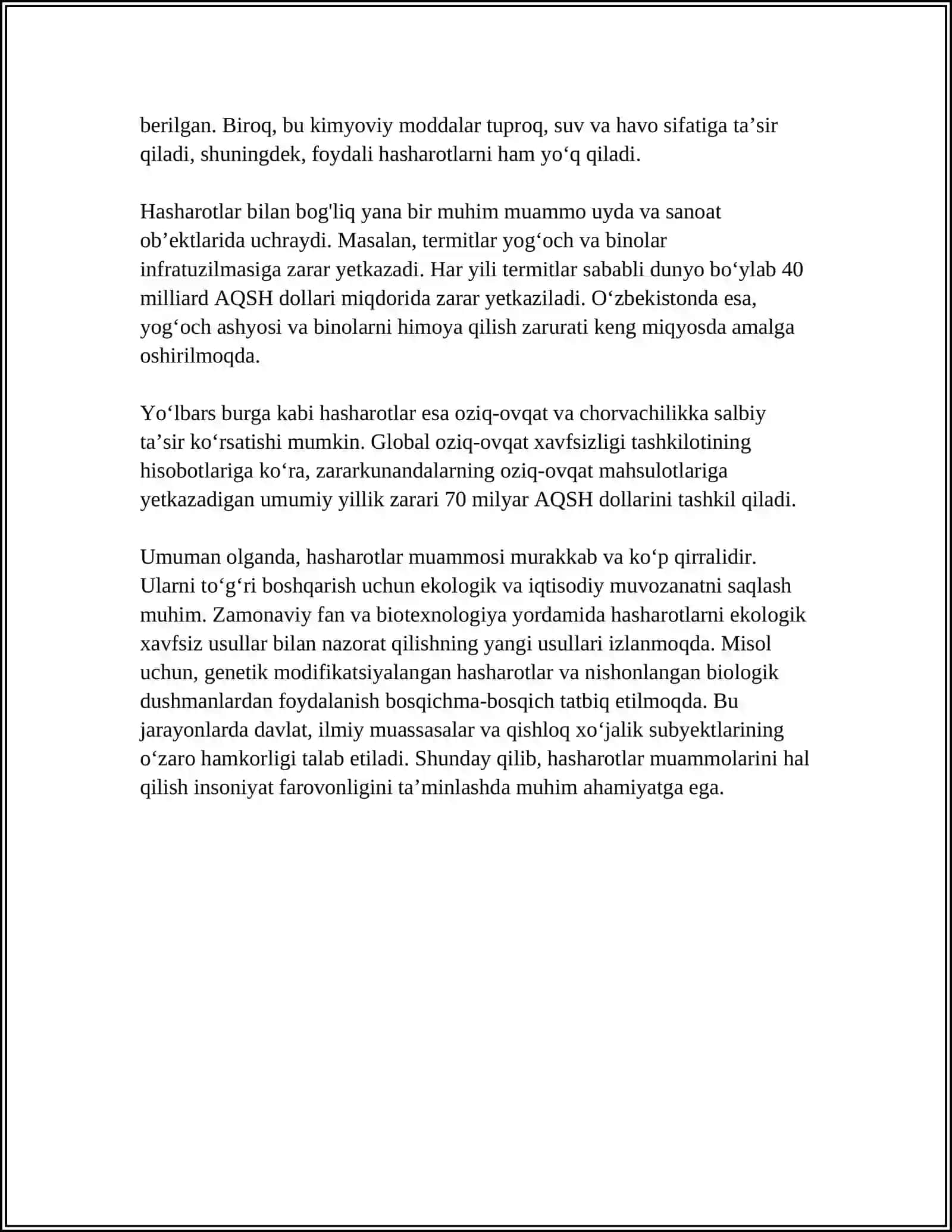 YENGIL AVTOMOBIL-TAKSILARDA YO‘LOVCHILARTASHISHNI TASHKIL ETISHDA UCHRAYDIGAN MUAMMOLAR VA ULARNING YECHIMLARI 4