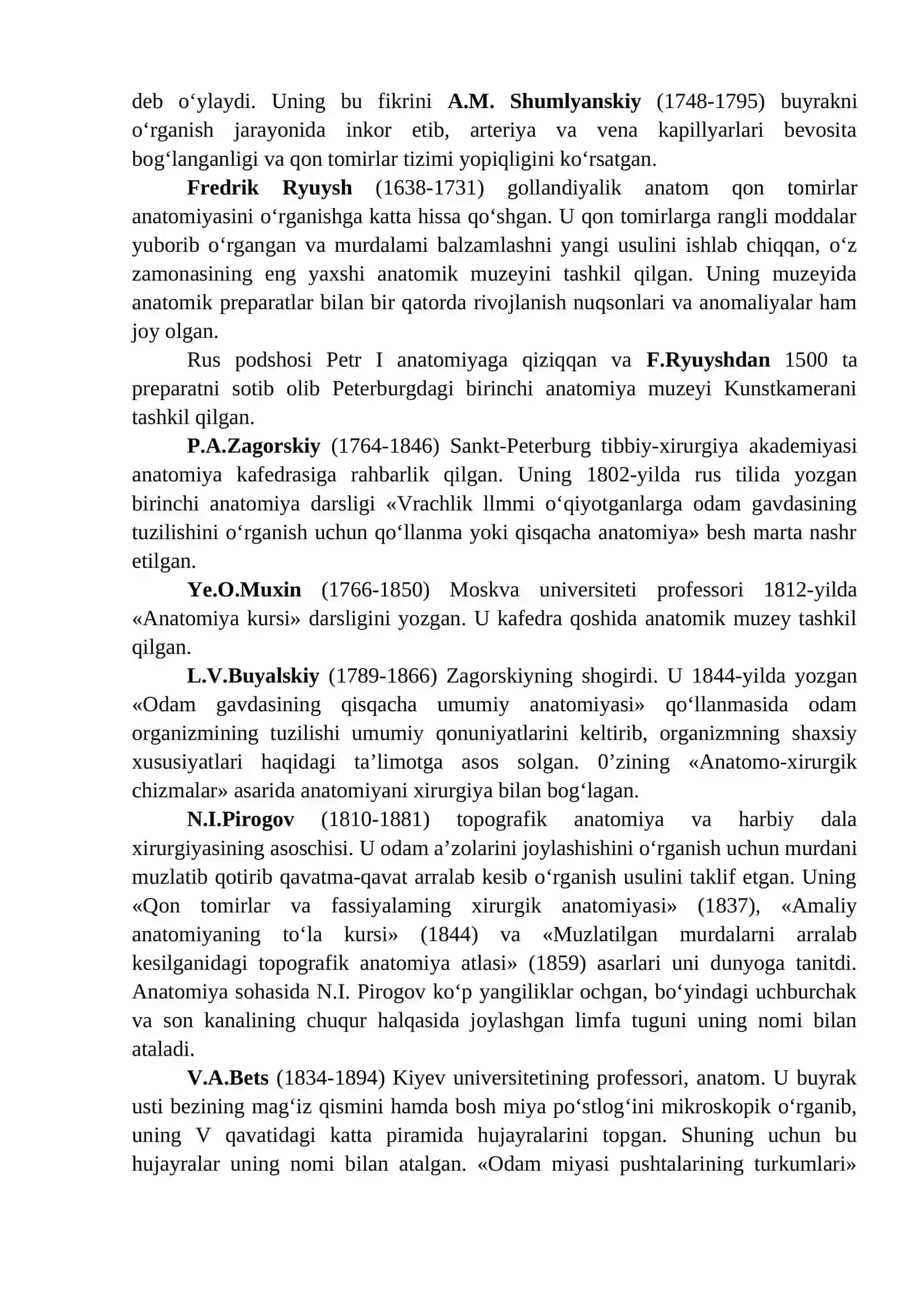 2-MA’RUZA. ODAM ANATOMIYASI FANINING RIVOJLANISH TARIXI 4
