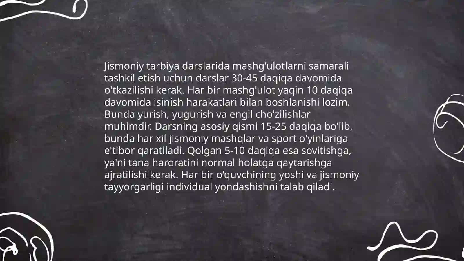 Jismoniy tarbiya darsing ôtkazish uslubiyati 4