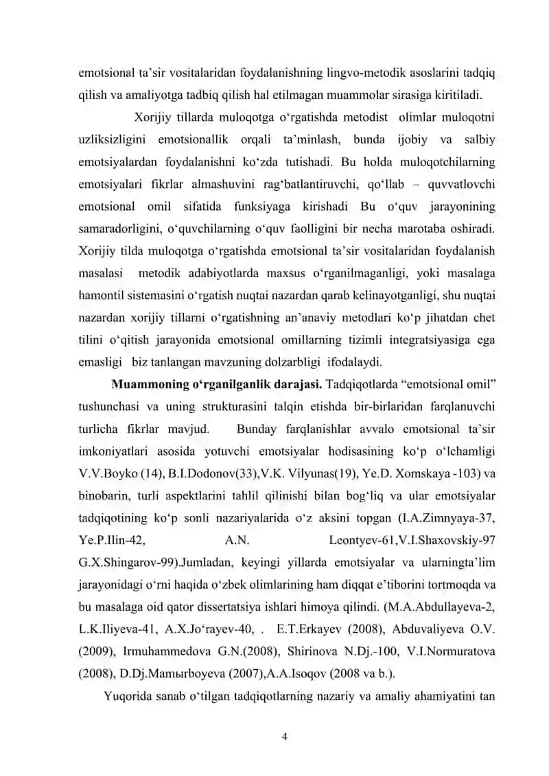 Fransuz tilida muloqotga o‘rgatishda emotsional taʼsir vositalaridan foydalanish 4