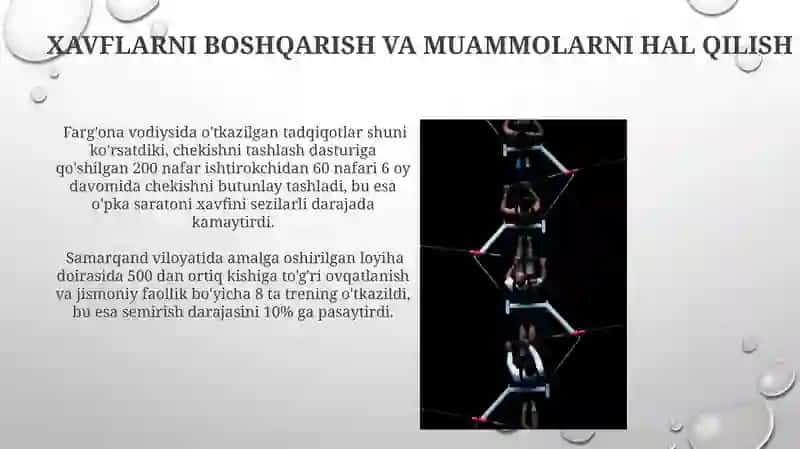 Jamoada sogʻlom turmush tarzini targʻibotini tashkil etish 4