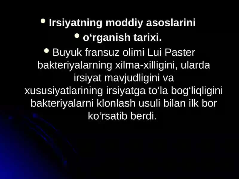 Genetik  injeneriya  haqida  tushuncha maqsadi, tadqiqot obyektlari, tarixi. Genetik  injeneriyada  qo‘llaniladigan  fermentlar. Rekombinant DNK olish. Genlarni klonlash. 4