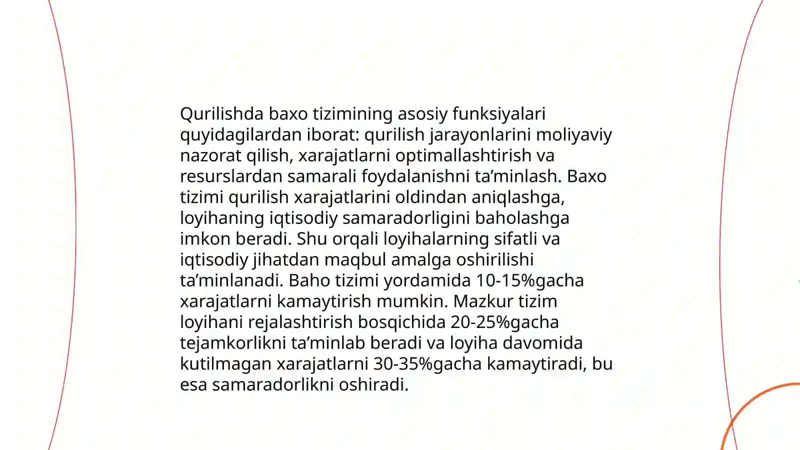 Qurilishda smeta normalari va baxo tizimi 4