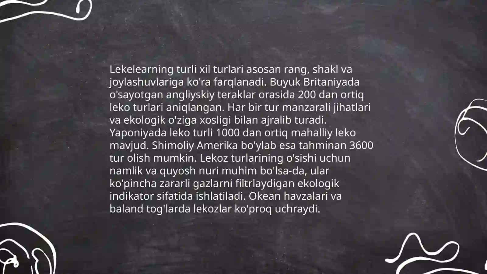 Lekozlar fizik xususiyatlari 4