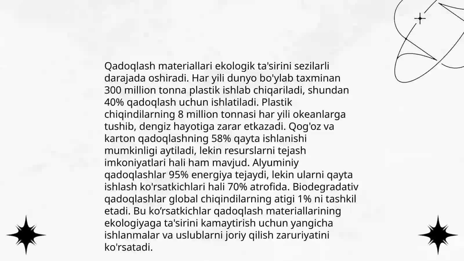 Oziq-ovqat sanoati chiqindilarini saqlash va qadoqlash 4