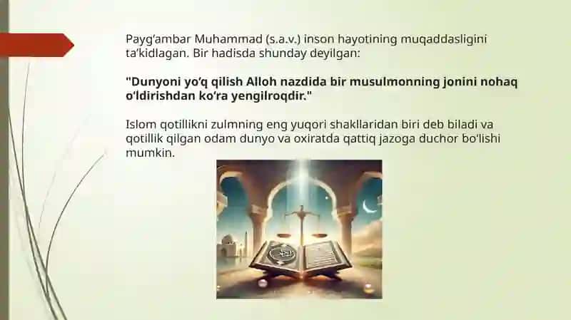 Islomda inson huquqlari 4