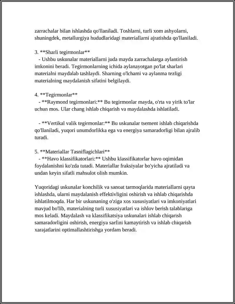 Keramik plitkalarni ishlab chiqarishda texnologik jihozlar 4