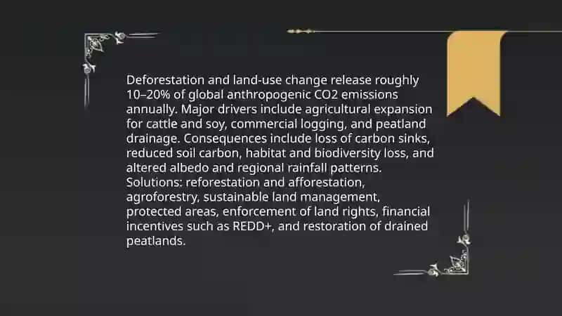Climate change: causes and possible solutions 4