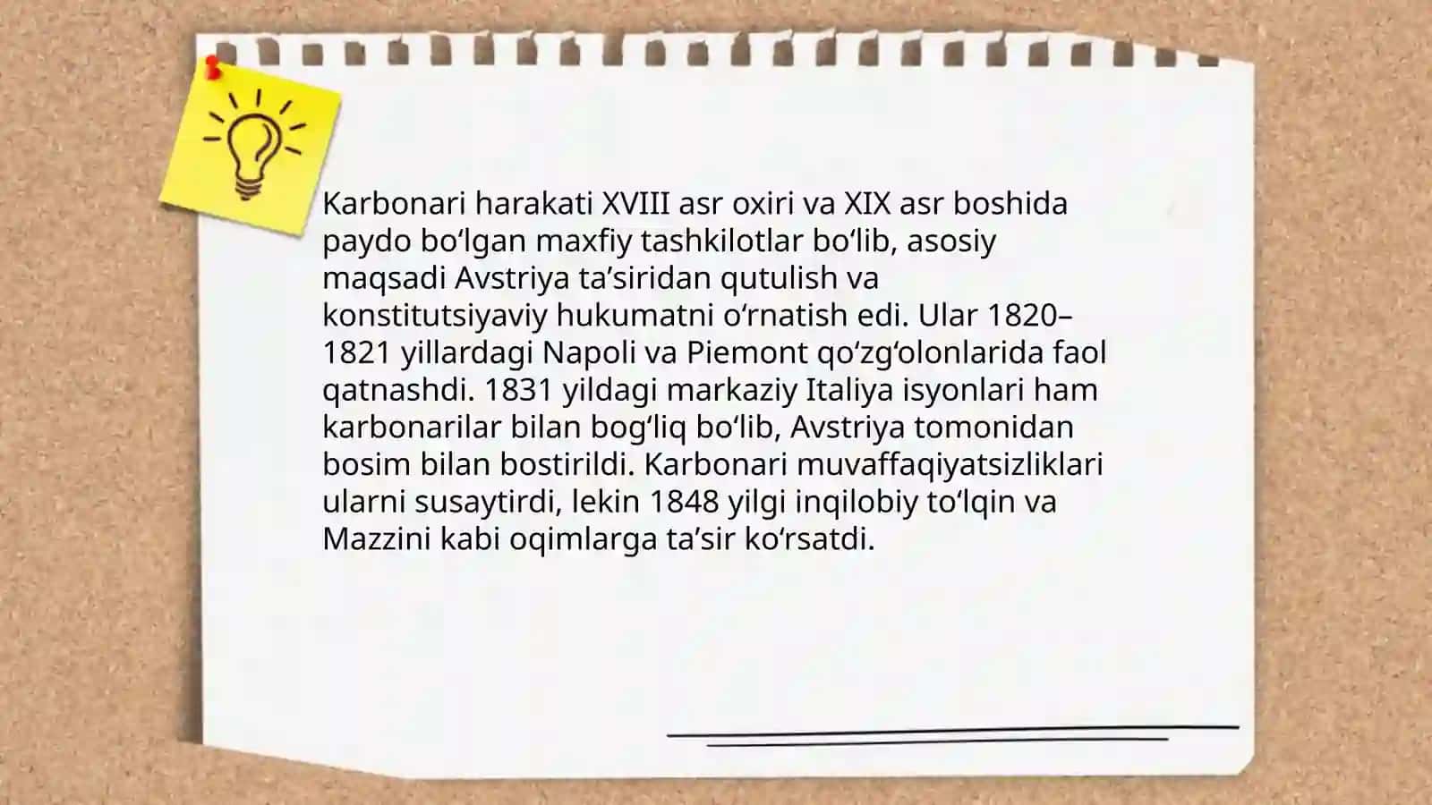 Italiyani birlashtirish jarayoni 4