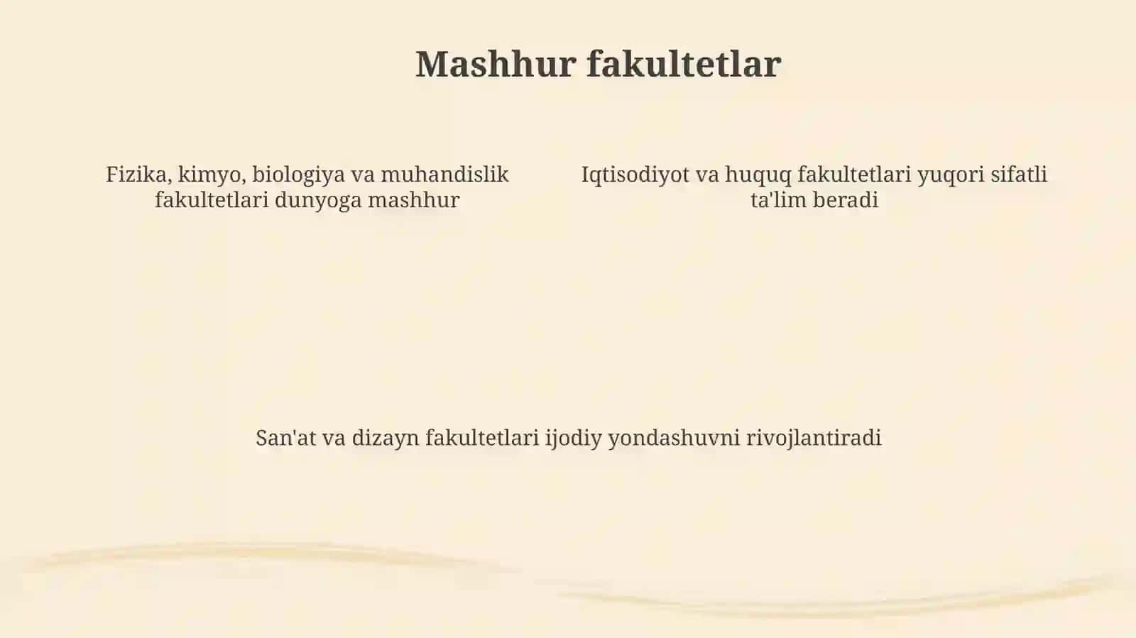 Dunyoning mashhur universitetlari 4