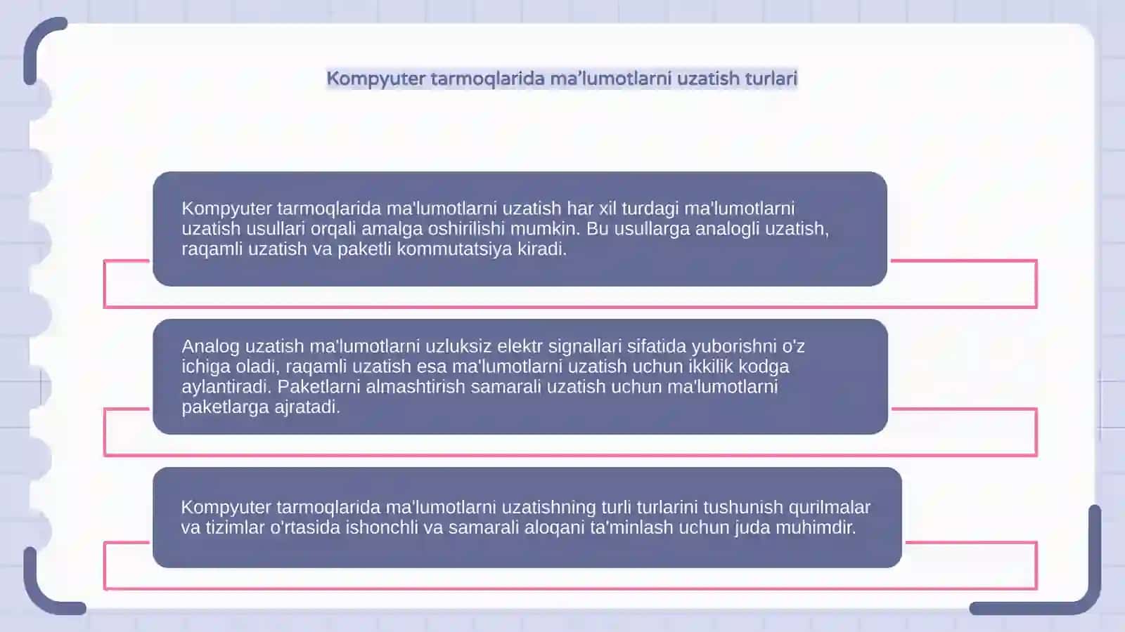Kompyuter tarmoqlarda malumot uzatish 4