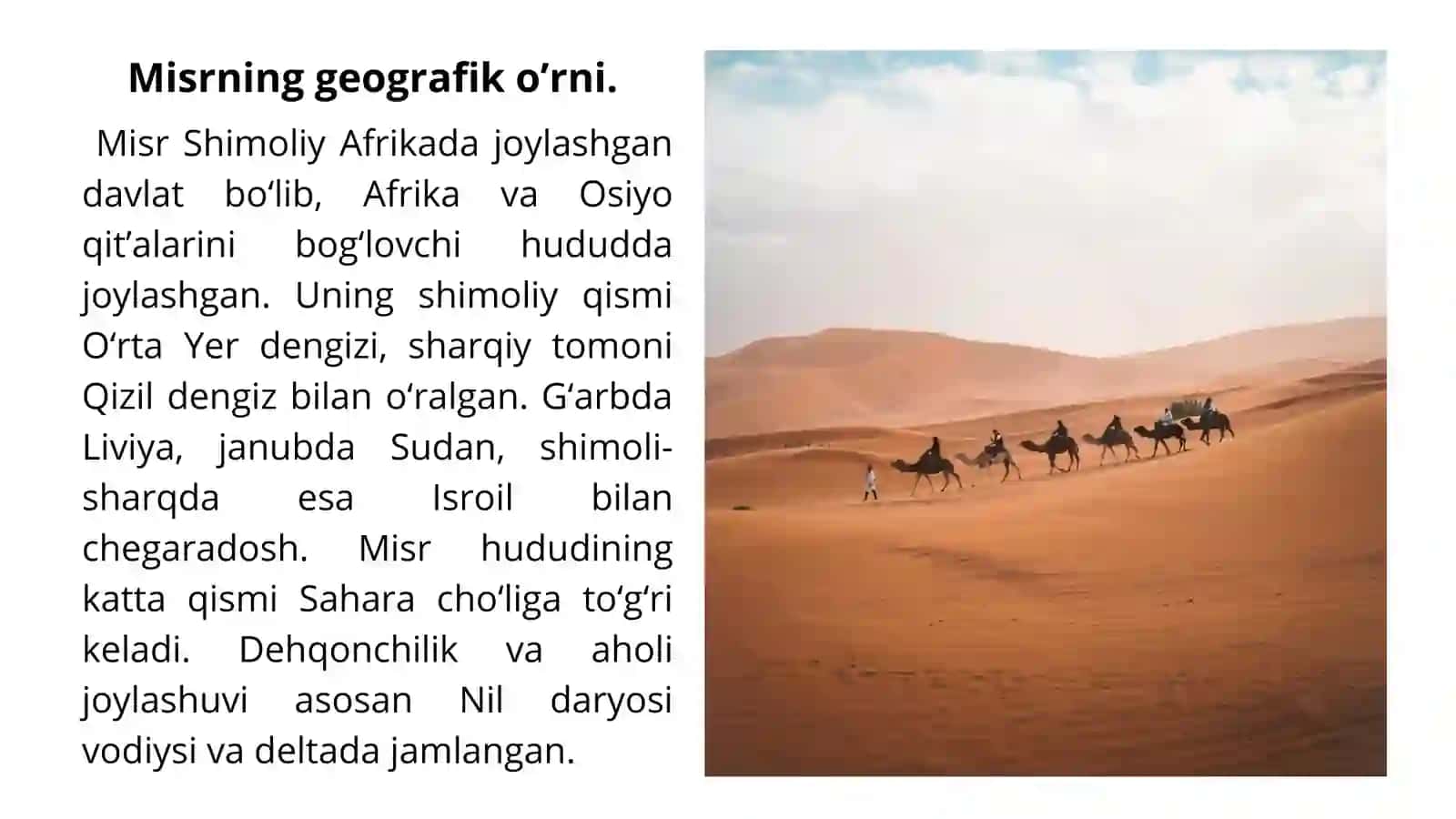 Misr tuproqlarining rivojlanishi 4
