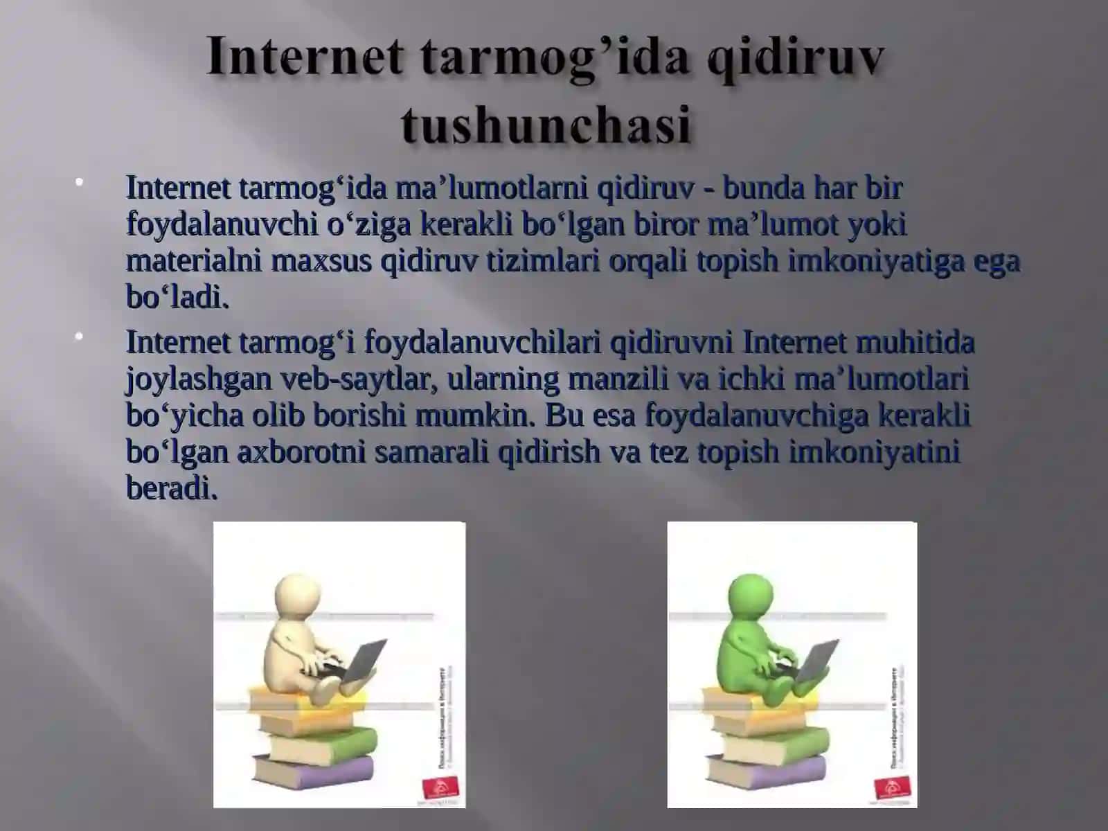 Internetning WWW xizmatidan foydalanish uchun ishlab chiqilgan qanday dasturlar bor? 4