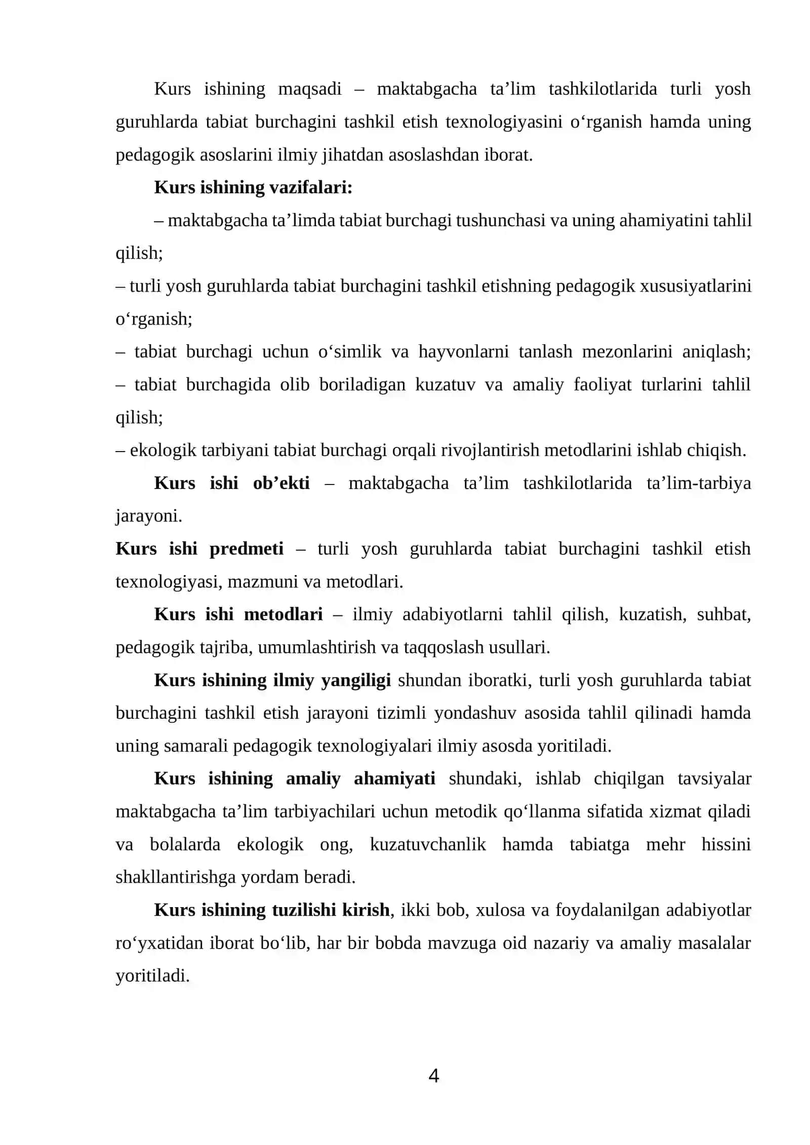 Turli yosh guruhlarda tabiat burchagini tashkil qilish texnologiyasi 4