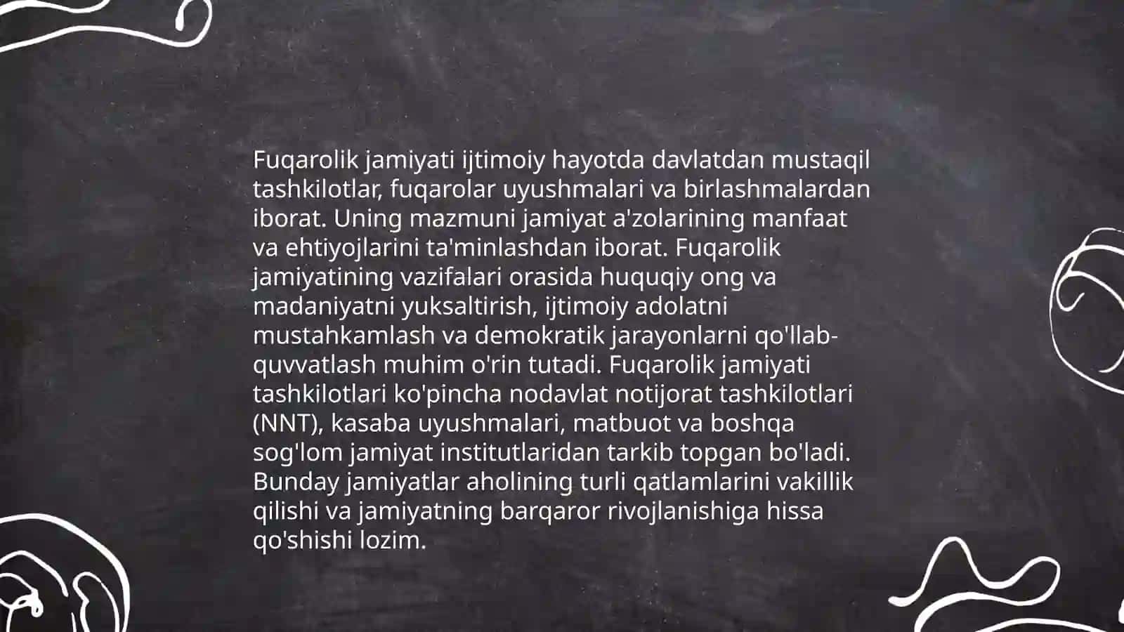 O‘zbekistonda davlat boshqaruvi va fuqarolik jamiyati institutlari o‘zaro munosabatlari 4