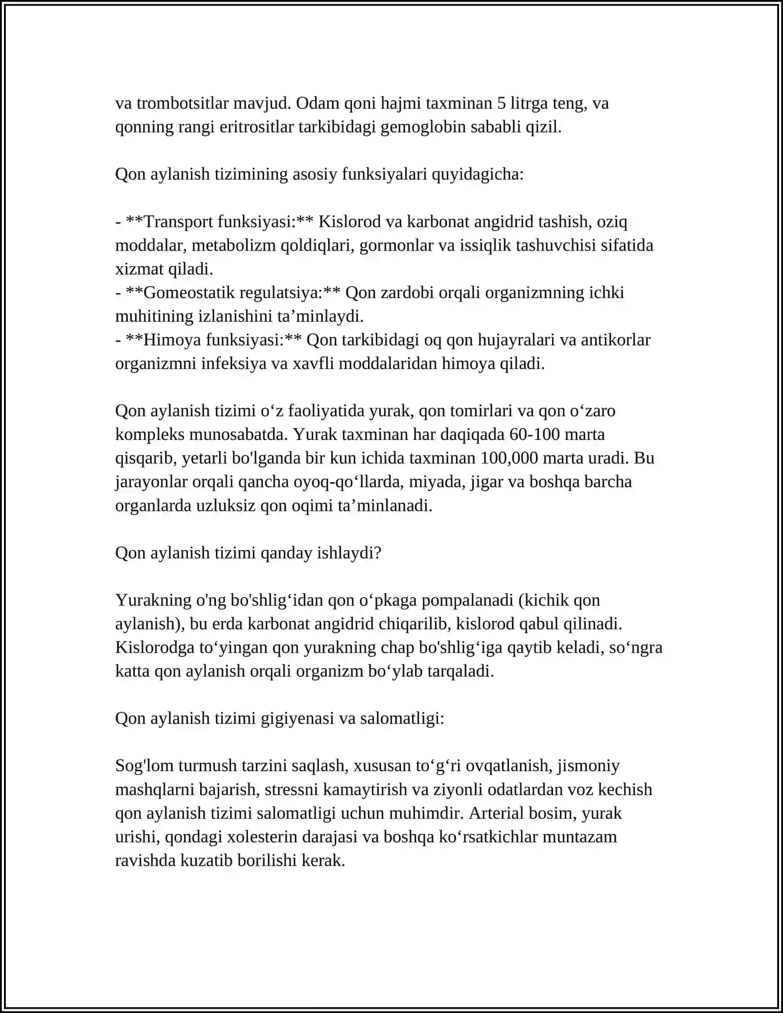 ORQA MIYYADA QON AYLANISHINI BUZILISHI 4