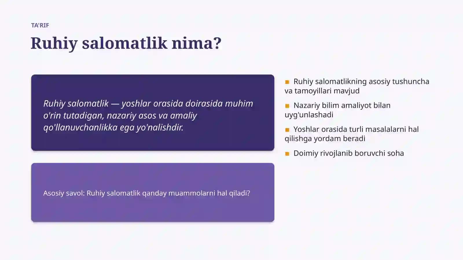 Ruhiy salomatlik 4