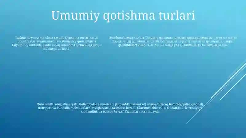 Qotishma Turlari Va Qotishmalarning Xalq Xo' Jaligidagi Ahamiyati 4
