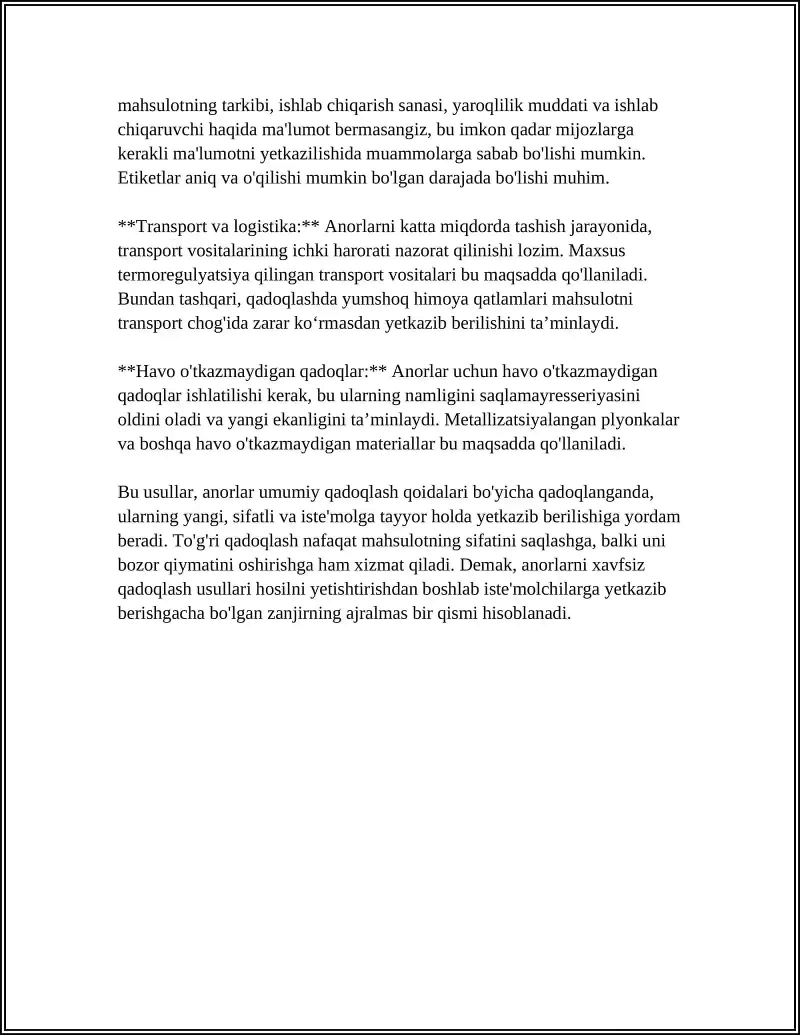 Granatalarni xavfsiz qadoqlash usullari 4