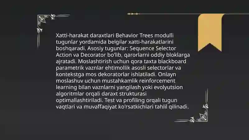 O'yinlarda SI qanday qo'llanilishini o'rganish 4