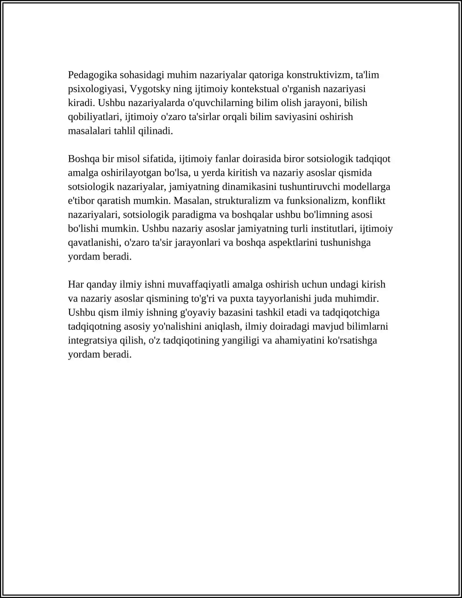 ENG SODDA PERSEPTRONLAR YORDAMIDA BASHORATLASH ALGORITIMINI ISHLAB CHIQISH 4