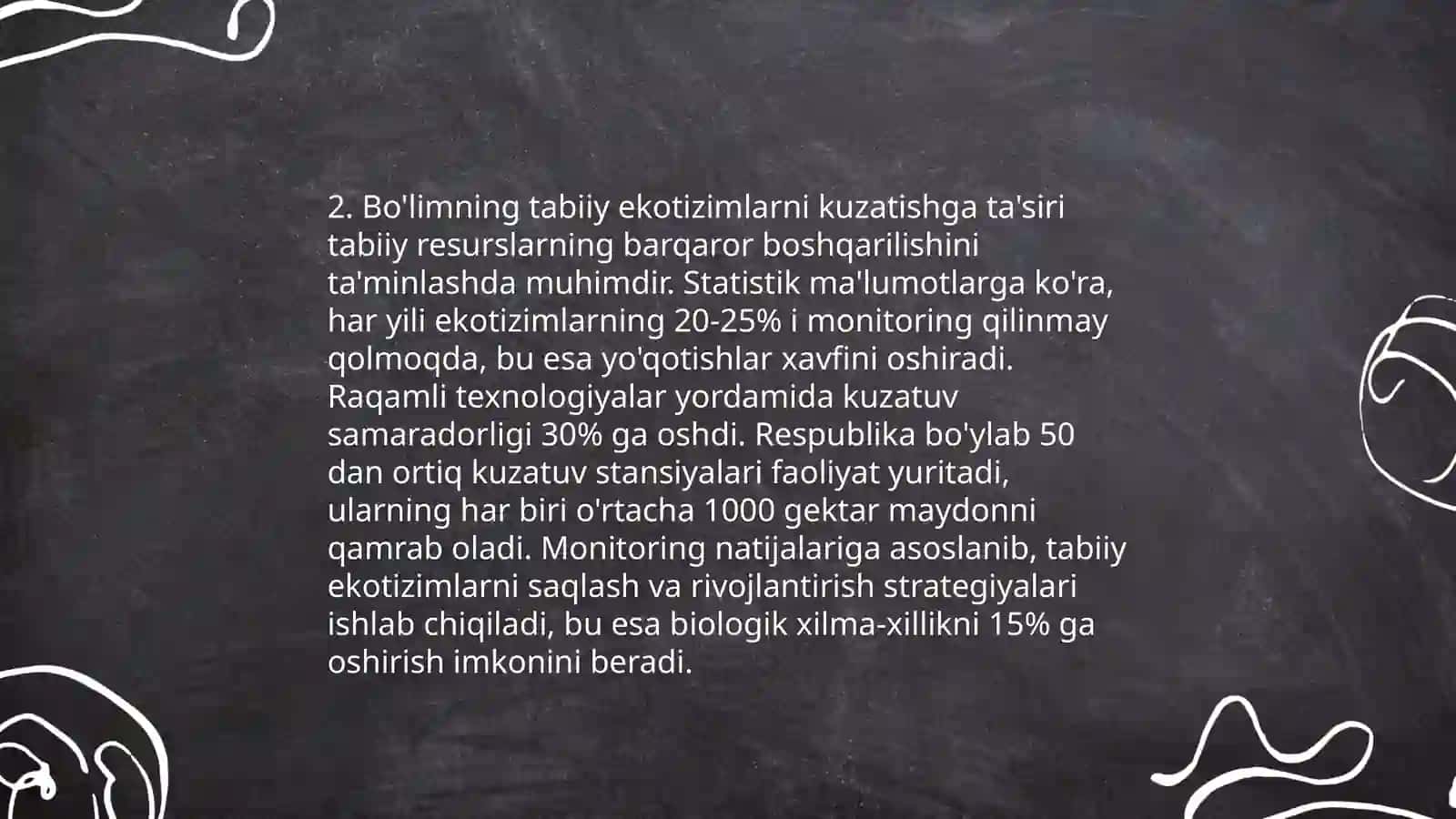 Biologiya fanini o‘qitishda “biologiya maydonchasi”dan foydalanishning o‘ziga xos xususiyatlari 4